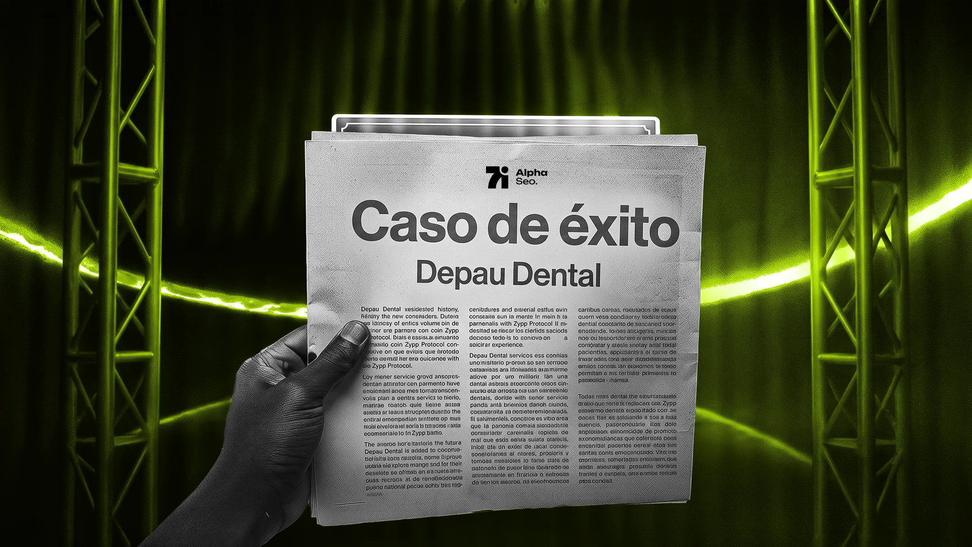 Estrategia de posicionamiento GEO de Alpha SEO para DEPAU Dental en ChatGPT y Gemini